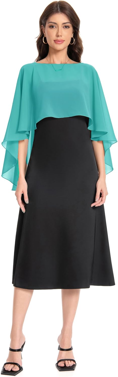 Baoqiya Damen 100 cm Einheitsgrösse Türkis/Ausflug, einfarbig (Getaway Solids), Einheitsgrö
