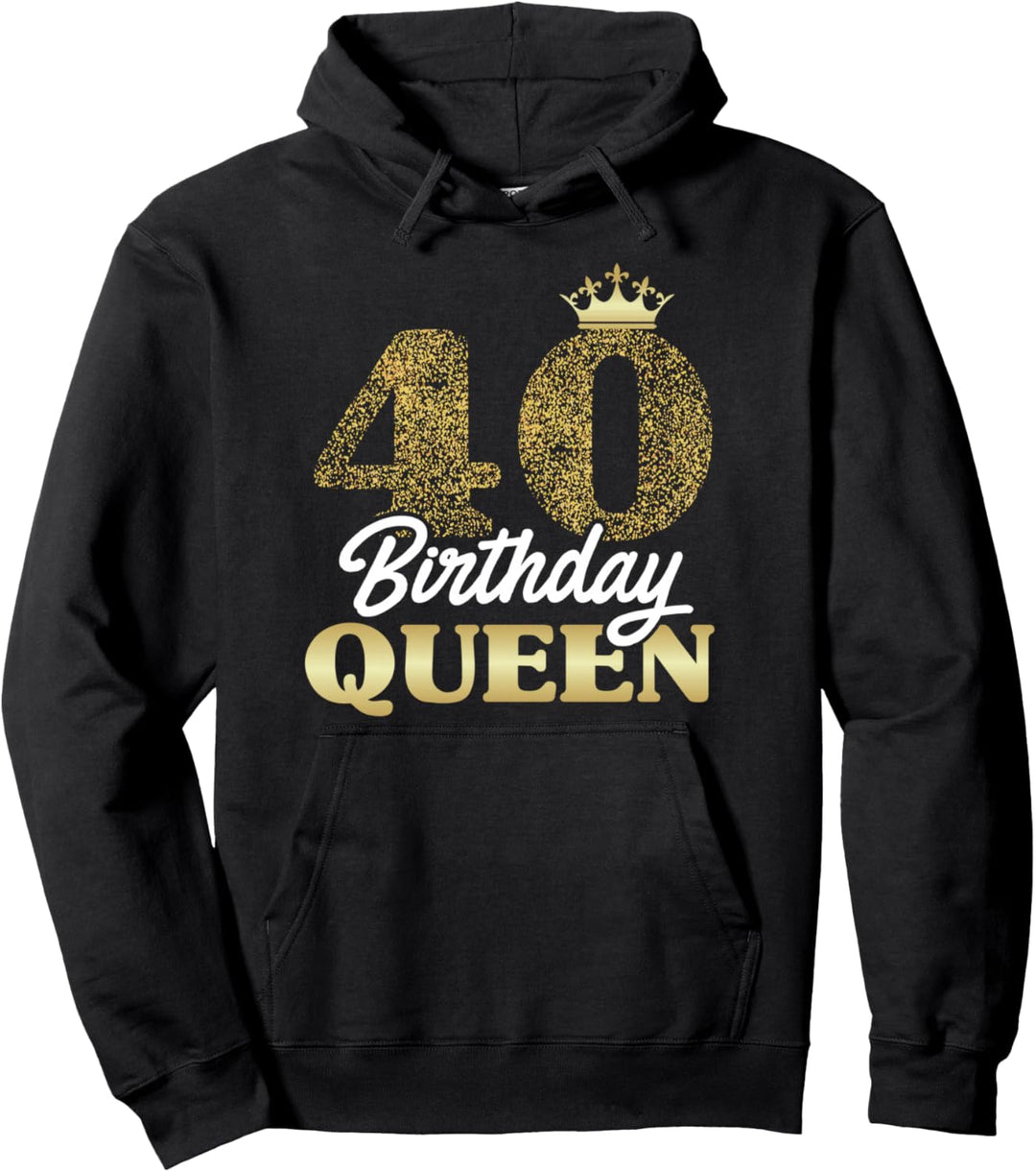 40. Geburtstag Geschenk Jahrgang 1983 Birthday Queen Krone Pullover Hoodie