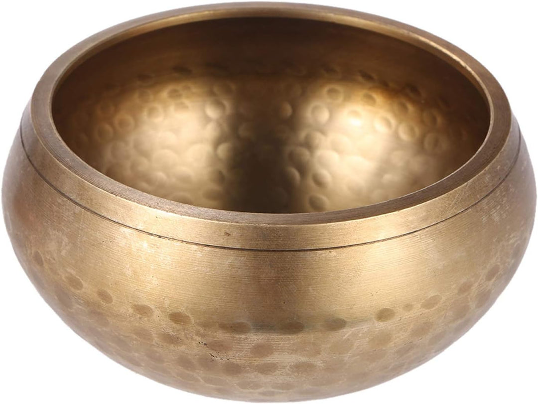 Btuty 7,6 cm handgefertigte tibetische Glocke Metall-Klangschale mit Klöppel für Buddhismus, buddhis