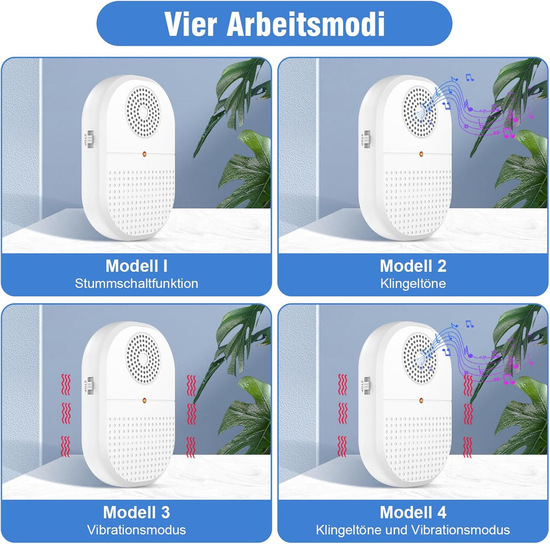 Daytech Notrufknopf für Senioren Notfallklingel für Zuhause Notruf Knopf Senioren Hausnotruf, Kranke