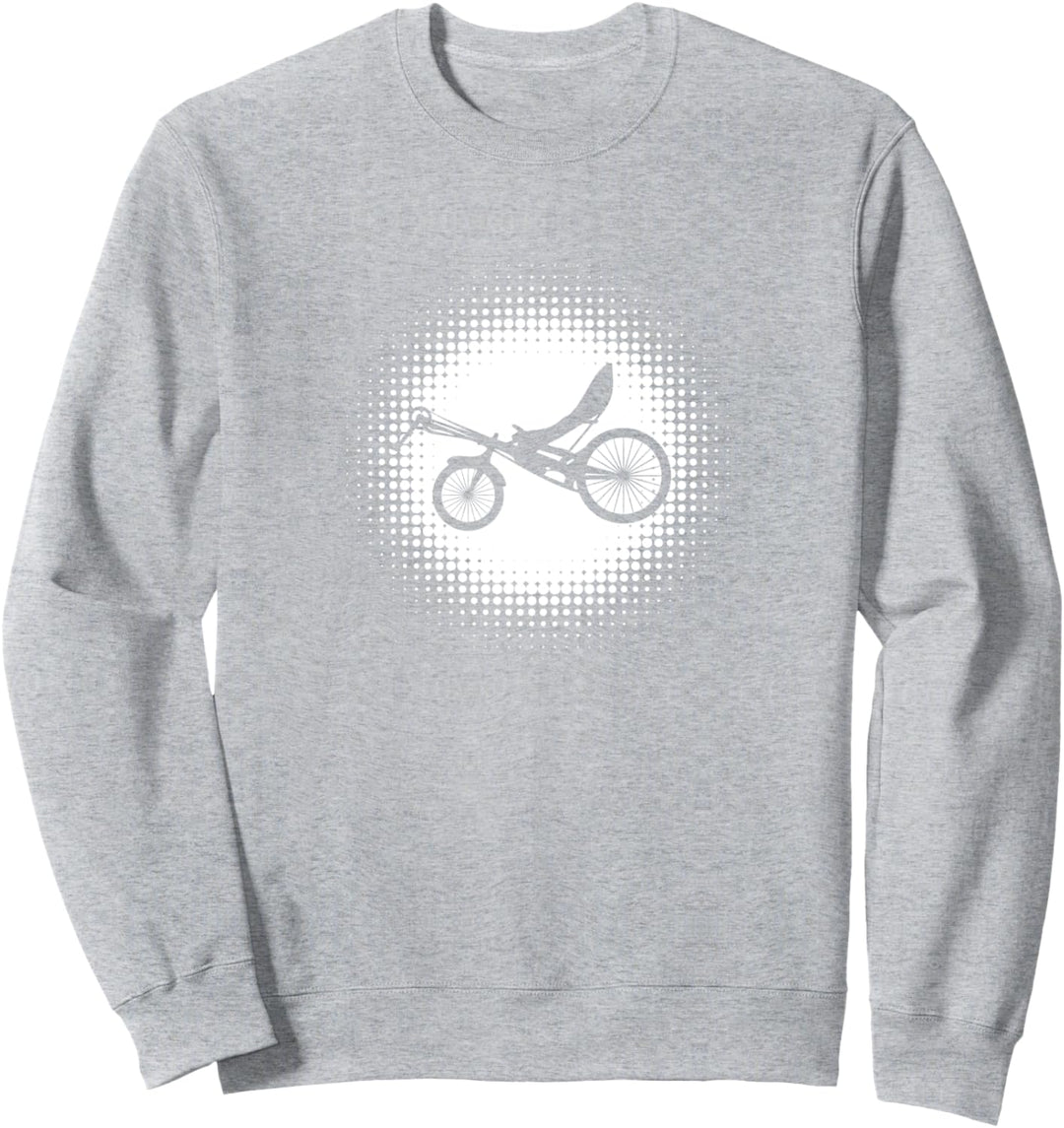 Fahrradtour Liegerad Outdoor Liegefahrrad Sweatshirt