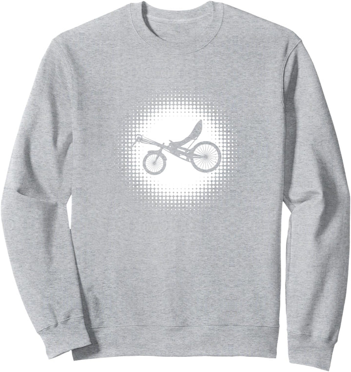 Fahrradtour Liegerad Outdoor Liegefahrrad Sweatshirt