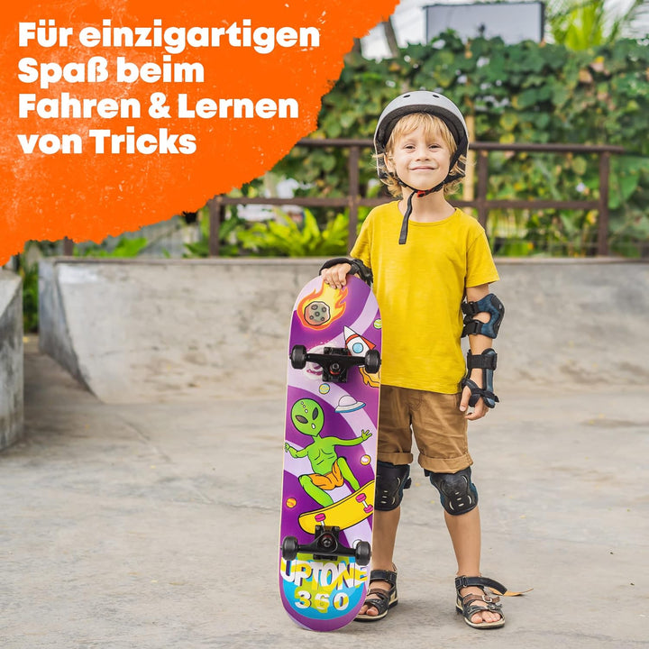 UpTone360 Skateboard: Qualität und Spass auf der Strasse – Dein Board für jeden Style und jedes Alte