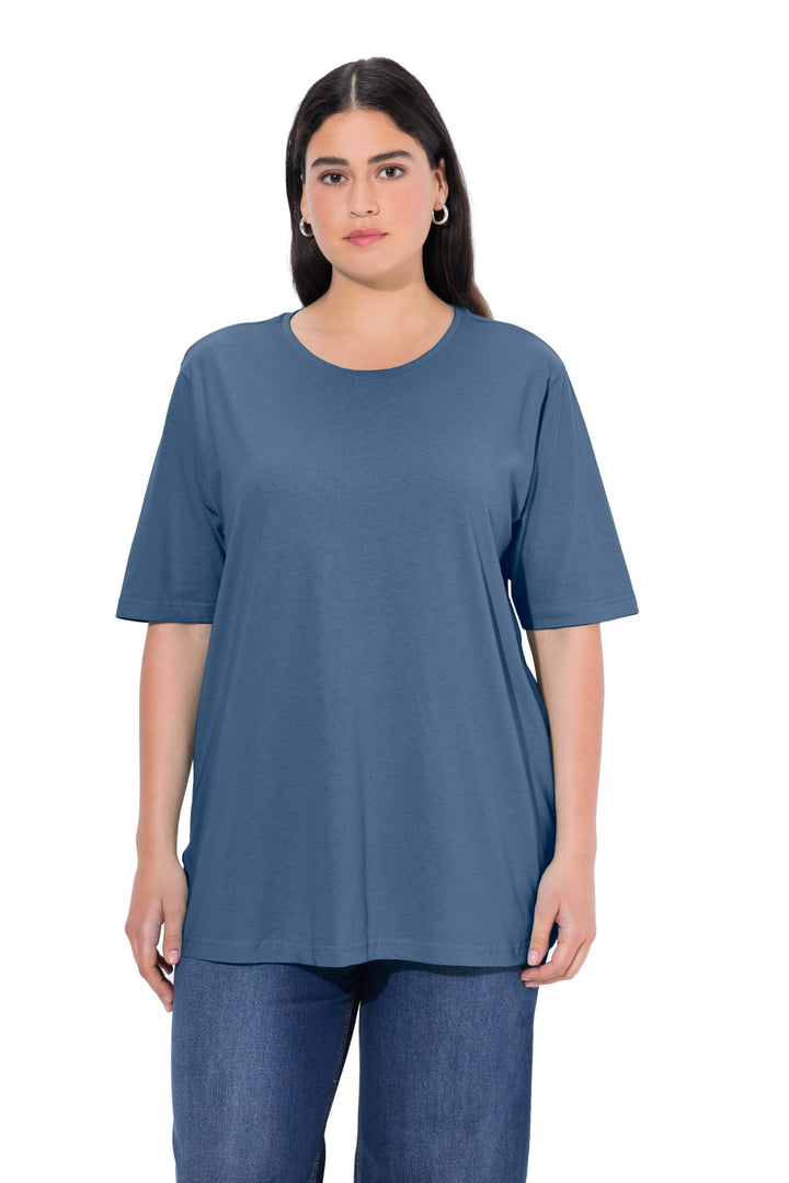 Ulla Popken Damen Taillenslip Denimblau 42-44, Denimblau 42-44