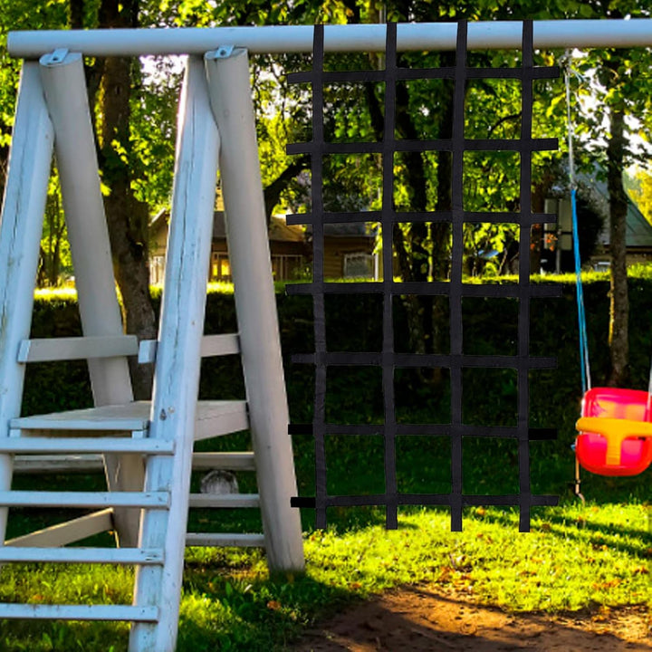 Kletternetz für Kinder – Kletternetz für Kinder | 225,4 x 117,8 cm Netz mit Haken, Baumhaus, Dschung