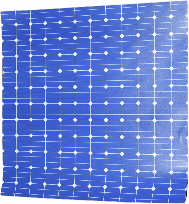 Folie/Sticker/Aufkleber mit Solarmodul-Motiv für Selfsat H50D Serie Flach Antennen