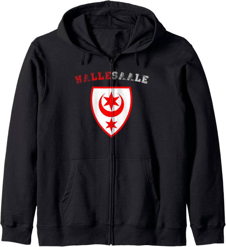 Wappen der Stadt Halle Saale Kapuzenjacke