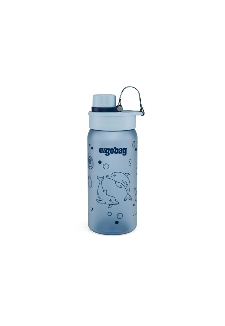 ergobag Motiv, BPA-frei 550 ml, auslaufsicher und Kohlensäure geeignet, spülmaschinengeeignet Delfin