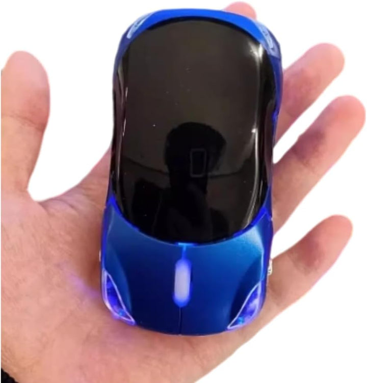 3D Optische Auto-Shape USB Kabel Maus (blau), blau