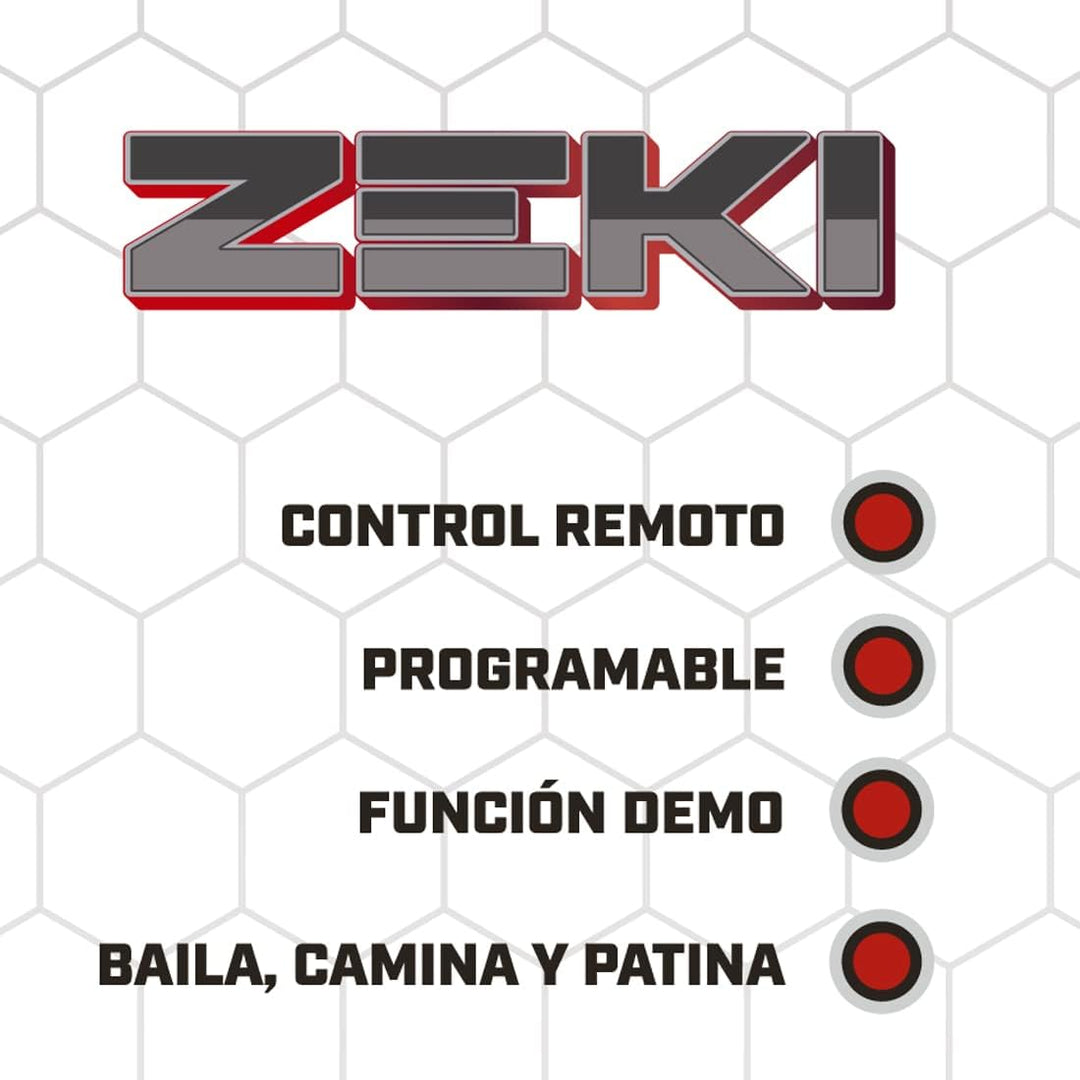 Educa Ninco - NBots Zeki Ferngesteuerter Roboter | Programmierbares RC Spielzeug | Interaktiver Andr