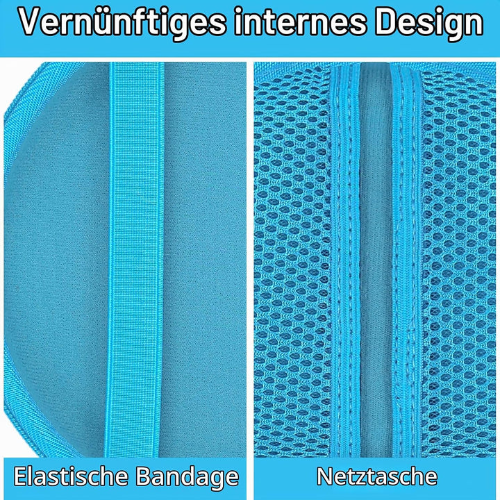 co2CREA Hart Tragbare Schutzhülle Etui Tasche für All-In-One Audioplayer Starterset Drix Blau Cookie