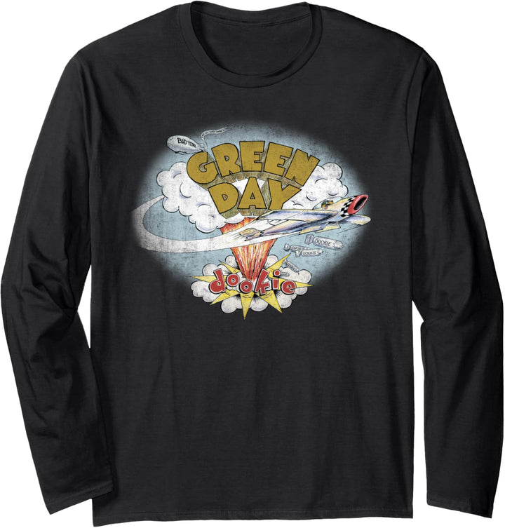 Grüner Tag frischer Dookie Langarmshirt