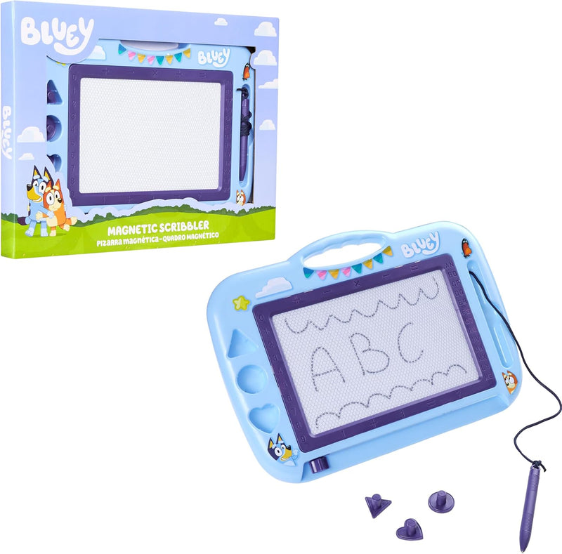 BlueY Magnettafel Kinder - Kreativer Spass mit Stempeln und Stift - Für Kinder ab 3 Jahren - Kinder
