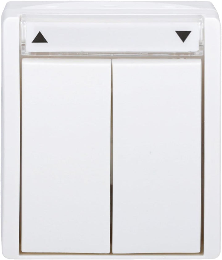 Busch-Jaeger BUSC Jalousietaster 2621/4 W-54, 250 V, Bunt