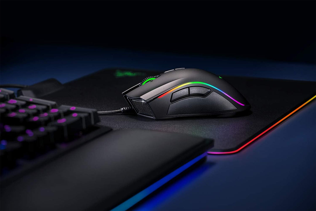 Razer Mamba Elite Gaming-Maus, kabelgebunden, Schwarz