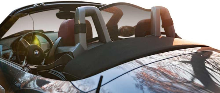 Aperta Windschott passend für BMW Z4 E85 100% Passgenau OEM Qualität Schwarz Windstop Windabweiser