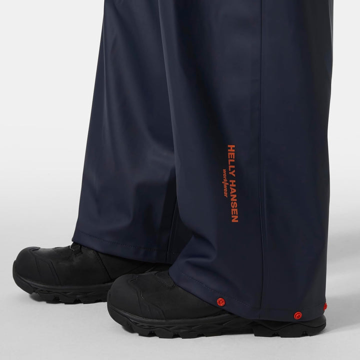 Helly Hansen Workwear Herren Gale wasserdichte Regenlatzhose S Marineblau, S Marineblau