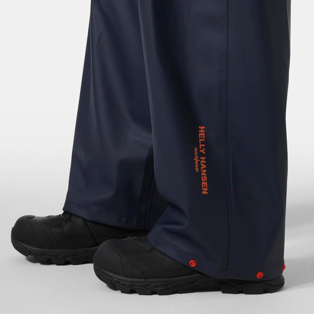 Helly Hansen Workwear Herren Gale wasserdichte Regenlatzhose 4XL Marineblau, 4XL Marineblau