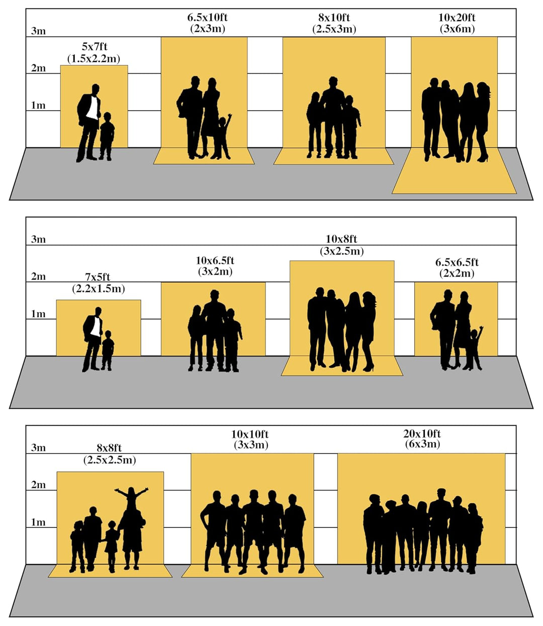 Kate Hintergrund 1,5x2,2m Silbergrau Hintergrund Weissgrau Fotografie Hintergrund Porträt Fotografie