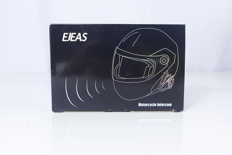 EJEAS Q7 Motorrad Intercom Bluetooth Headsets bis zu 7 Reiters CVC-Rauschunterdrückung, FM, Bluetoot