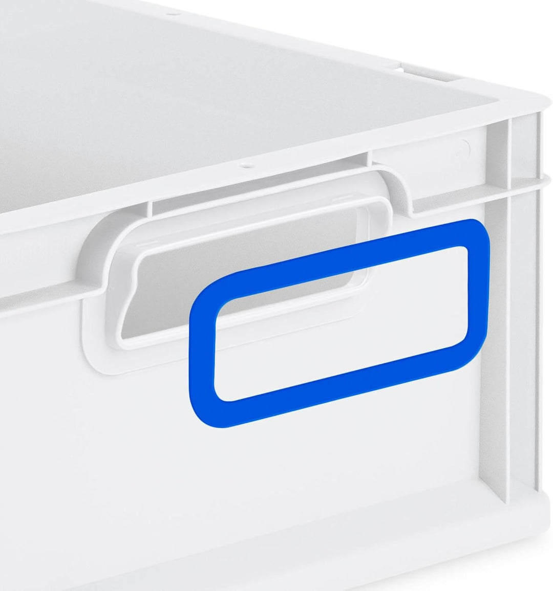 SuperSparSet 10x Eurobox NextGen Color | HxBxT 32x40x60cm | 65 Liter | Griffe blau offen | Verstärkt