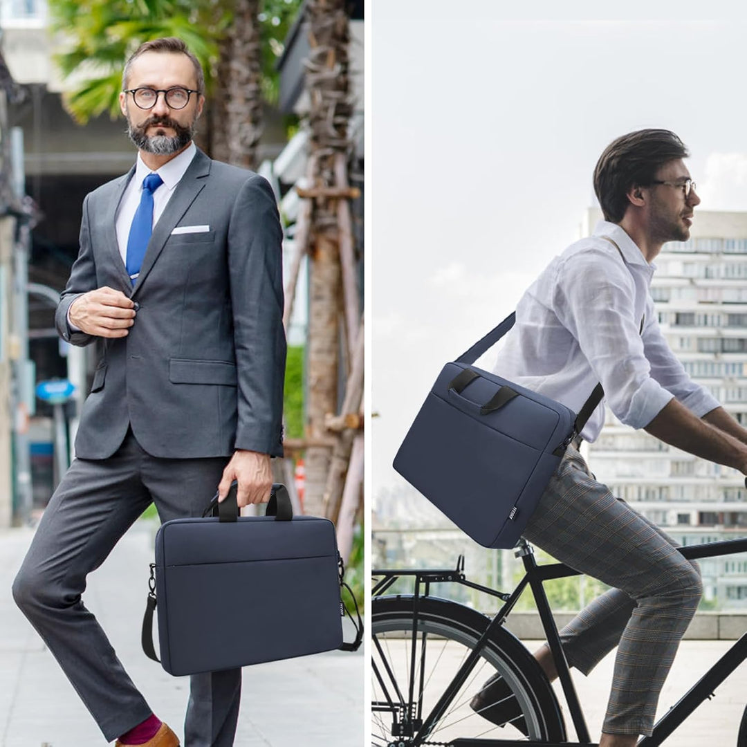 TECOOL 14 Zoll Laptoptasche Schultertasche Wasserdicht Aktentasche für 14'' Lenovo Acer ASUS Dell HP