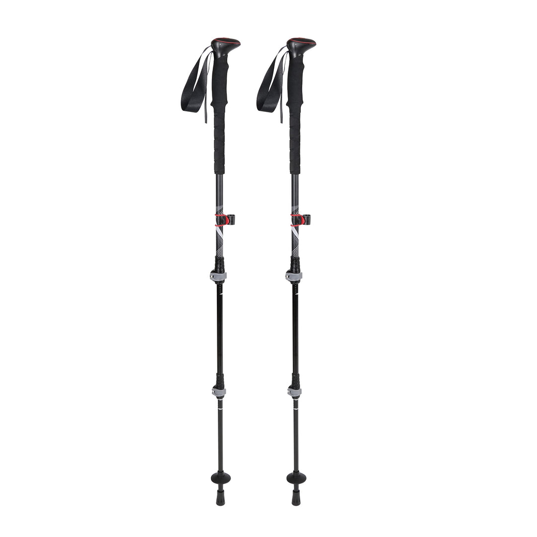 Teleskop Wanderstöcke Nordic Walking Stöcke verstellbar für Damen und Herren Ultraleichte Trekkingst