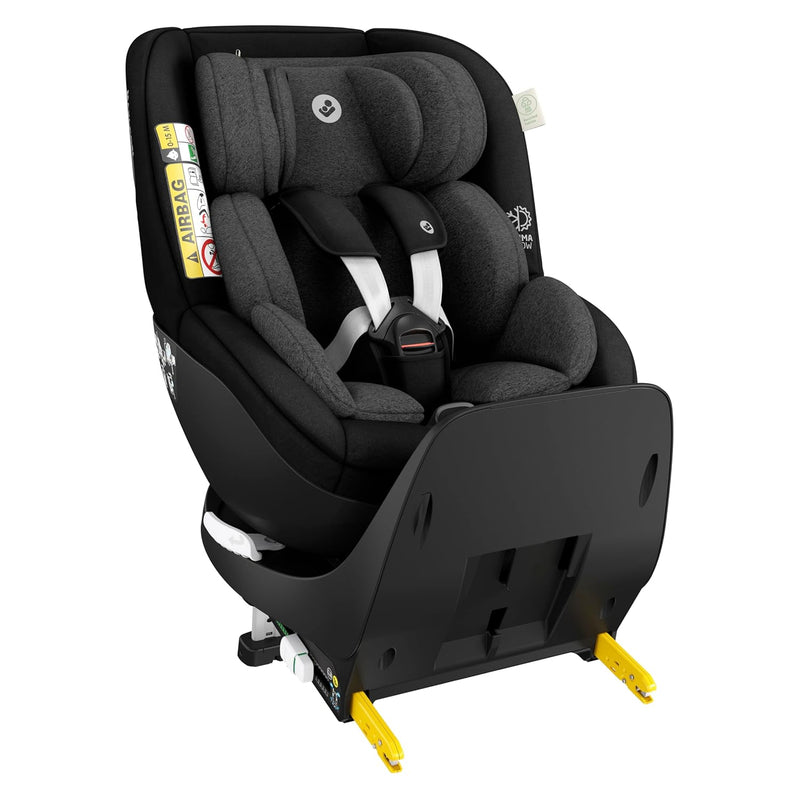 Maxi-Cosi Mica Pro Eco i-Size Autositz, ab 0 bis 4 Jahren, Authentic Black, Authentic Black