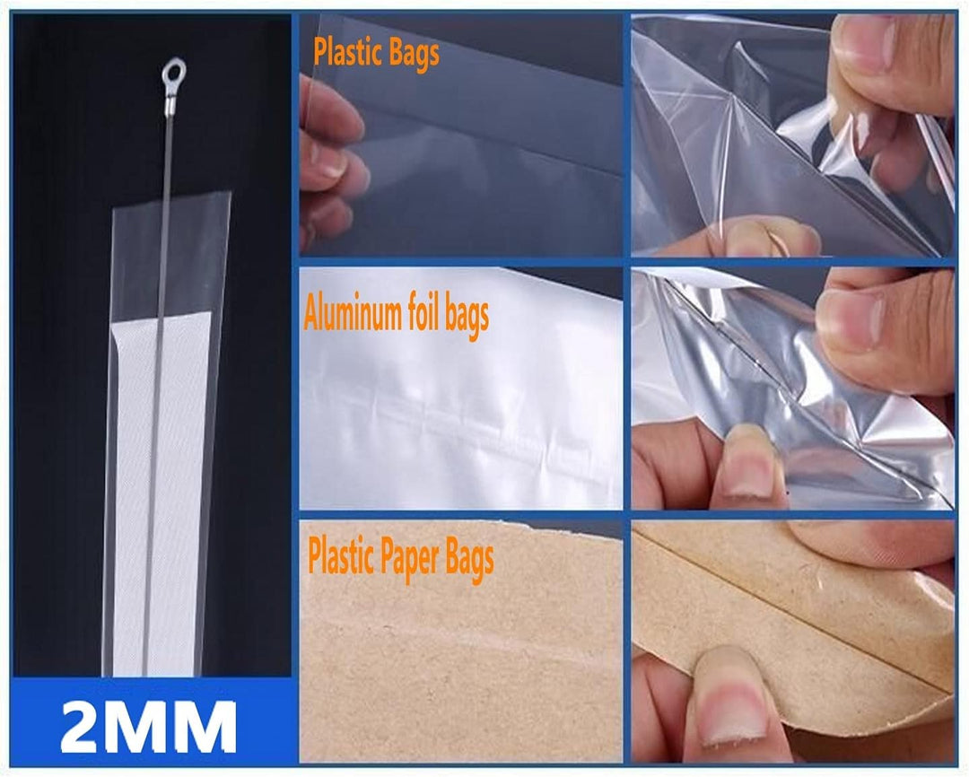 Impulse Heat Sealer 20.3 cm Impulse Bag Sealer Poly Bag Sealing Machine Heat Sealing Machine with Re