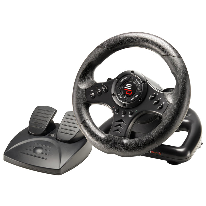 Subsonic Superdrive - Rennlenkrad SV450 Racing Wheel lenkräd mit Pedalen, Shift & Vibration - Xbox X