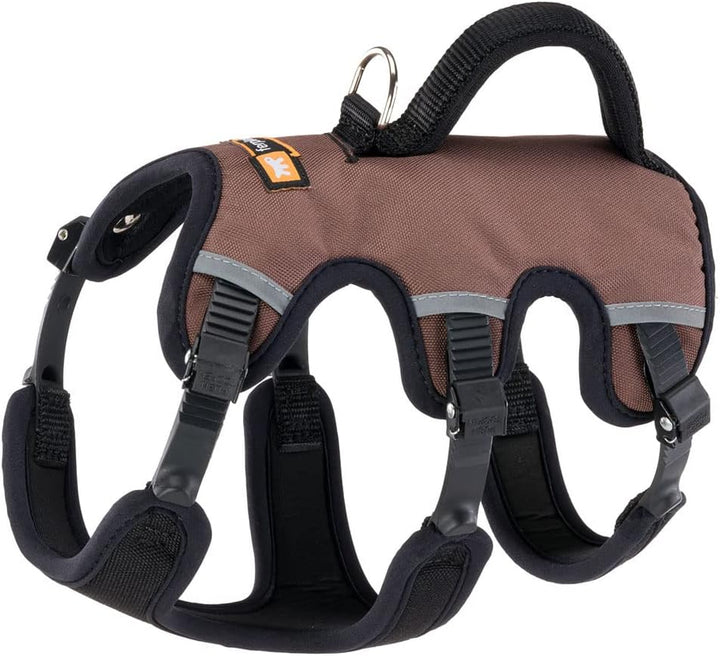 Ferplast Ergonomisches Hundegeschirr kleine Hunde ERGOTREKKING XS, Geschirr Hund Sechs Verschlüsse M