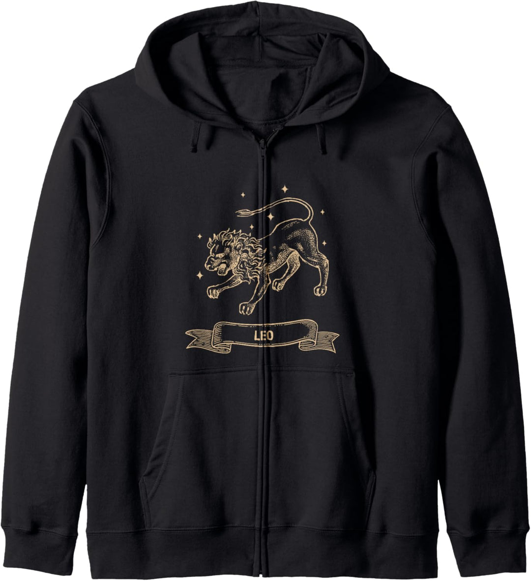 Löwe Sternzeichen-Geschenk Männer Frauen Kinder Kapuzenjacke
