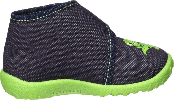 Superfit SPOTTY Hausschuhe 0-809250 Jungen 19 EU Blau, 19 EU Blau