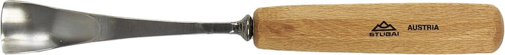 Stubai Stechbeitel Serie 55 - Form 28 : Gekröpftes Hohleisen 30mm - 552830, 30mm