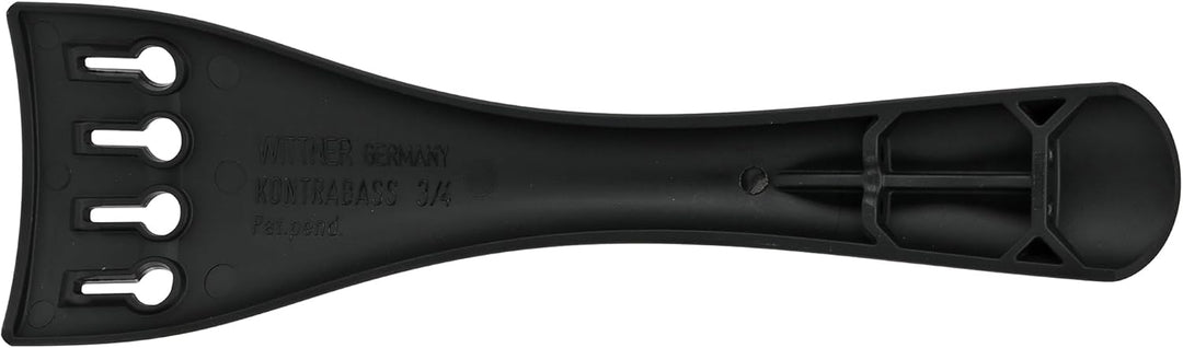 Wittner 265221, Kontrabass Saitenhalter Ultra 3/4, Hi-Tech Kunststoff, ultraleicht, ohne Anhängesait