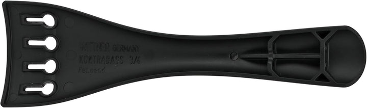 Wittner 265221, Kontrabass Saitenhalter Ultra 3/4, Hi-Tech Kunststoff, ultraleicht, ohne Anhängesait