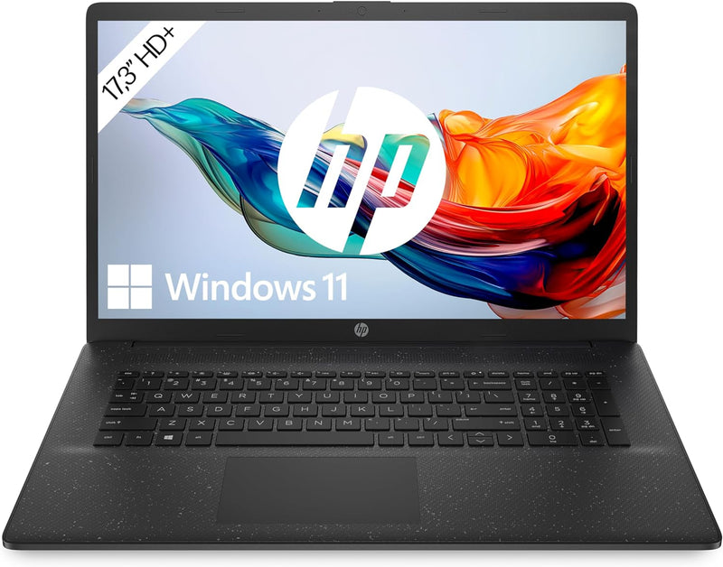 HP Laptop | 17,3" HD+ Display | Intel Celeron N4120 | 8 GB DDR4 RAM | 256 GB SSD | Intel UHD-Grafik