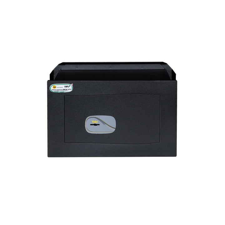 Yale Serie Y320 Wandtresor 320 Wall Safe ONLY Key Certified, Schwarz, XXS-340x210x200