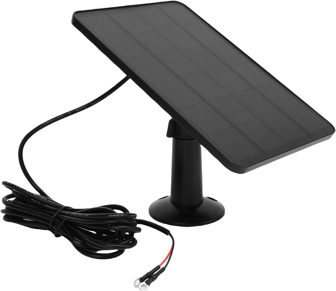 Solarpanel für Ring Doorbell, 10 W Solarpanel-Kamera-Ladegerät, Kompatibel mit Ring Battery Video Do