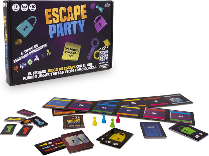 Famosa 700016895 Scape Room Spiel, bunt