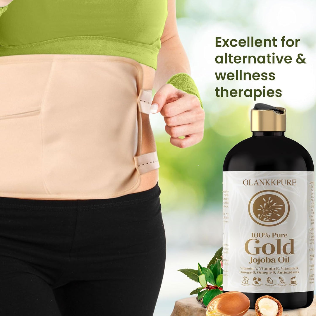 Jojobaöl naturrein &amp; kaltgepresst – 473 ml Bio-Jojoba Öl (100% rein, unraffiniert, hautverträglich)