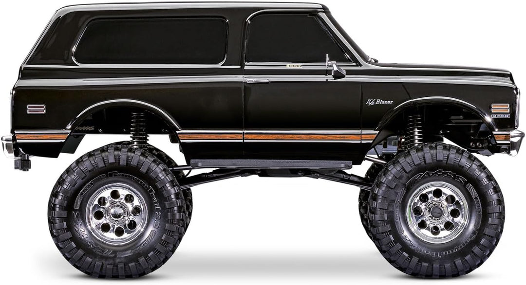 Traxxas TRX-4 Chevrolet Blazer 1972 High Trail schwarz ohne Akku NI Ladegerät 92086-4-BLK
