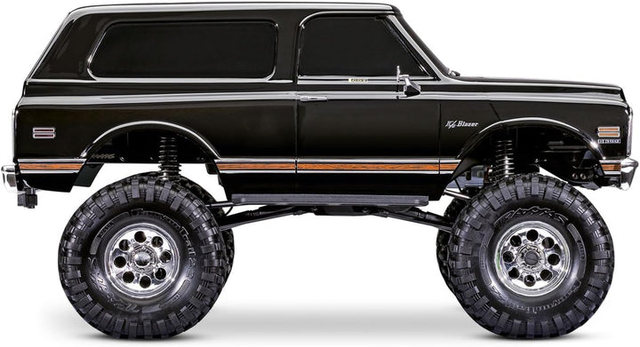 Traxxas TRX-4 Chevrolet Blazer 1972 High Trail schwarz ohne Akku NI Ladegerät 92086-4-BLK