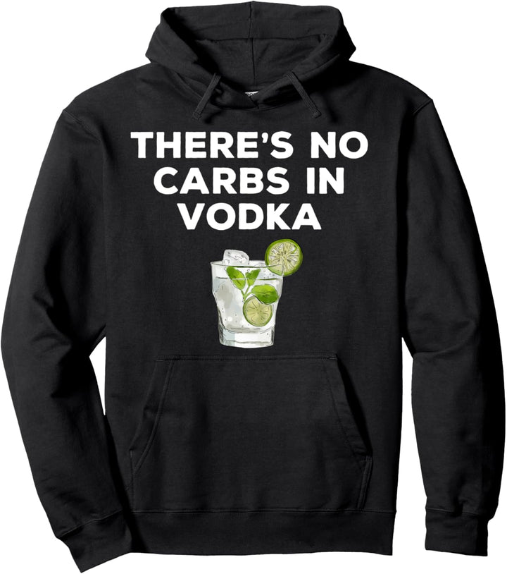 Wodka-Trinker - Es gibt keine Kohlenhydrate in Wodka - Keto Pullover Hoodie
