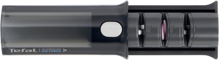 Tefal K26505 Ice Force Messerschärfer, 3-Schritte-Schleifprozess, nachschärfen + ausbessern, gut für