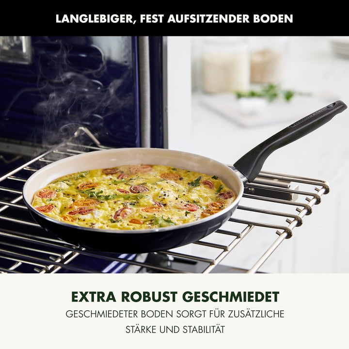 GreenPan Rio Gesunde Antihaft-Keramik Bratpfanne 26 cm, PFAS-frei, Stay-Cool-Griff, Backofenfest bis