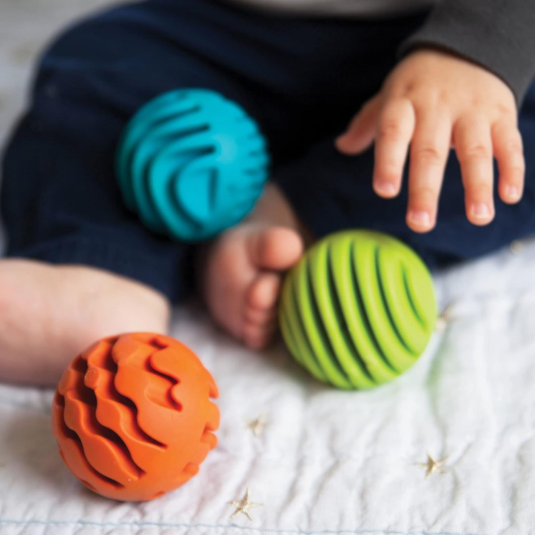 Fat Brain Toy Co FA161-1 Klangkugeln mit Struktur, 2.0000 Entdeckungsbälle, Entdeckungsbälle