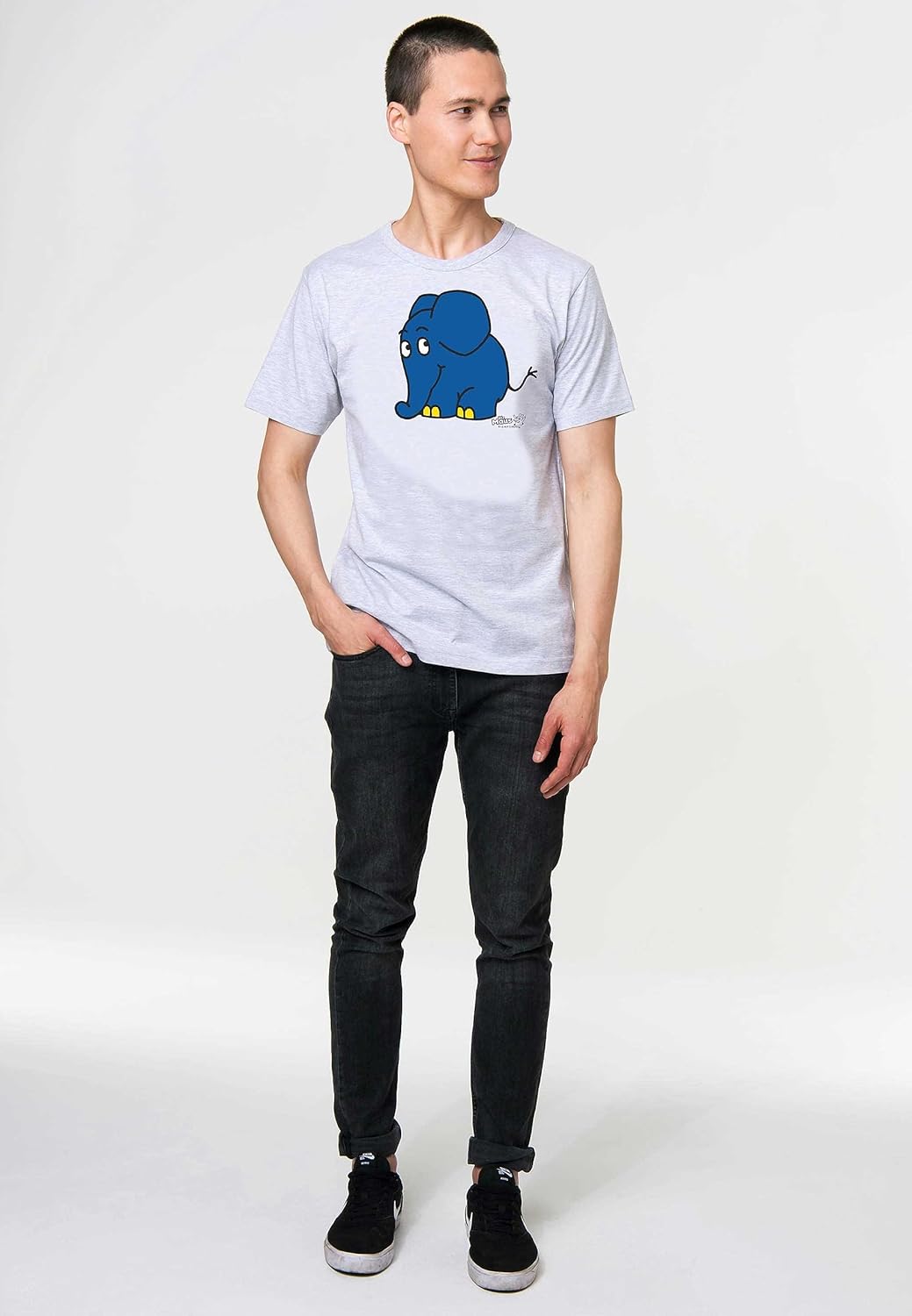 Logoshirt® TV I Die Sendung mit der Maus I Elefant I T-Shirt Print I Damen &amp; Herren I kurzärmlig I L