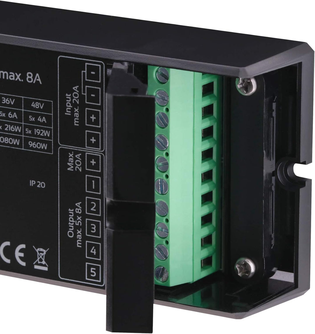 LED-Controller Multi 5 | Zigbee kompatibel (5x 8A Universal) 5x 8a Rgb+cct, 5x 8a Rgb+cct