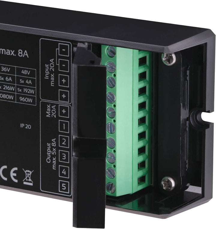 LED-Controller Multi 5 | Zigbee kompatibel (5x 8A Universal) 5x 8a Rgb+cct, 5x 8a Rgb+cct